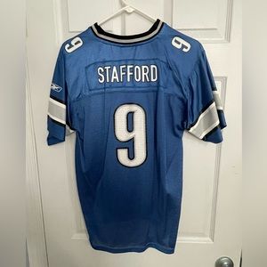 Matthew Stafford #9 Detroit Lions NFL Football Jersey. Youth XL